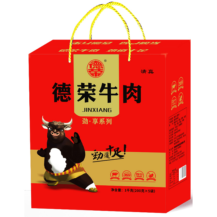 德榮牛肉-勁·享200克*5袋