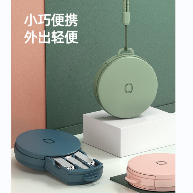 德國七素炫彩馬卡龍指甲刀女套裝指甲剪禮品指甲鉗修3件套 商務(wù)套裝精美禮品 可定 制
