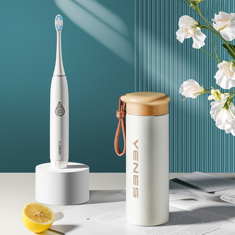 菲馳米蘭保溫杯套裝便攜式電動牙刷組合 FC212T 企業商務活動隨手禮